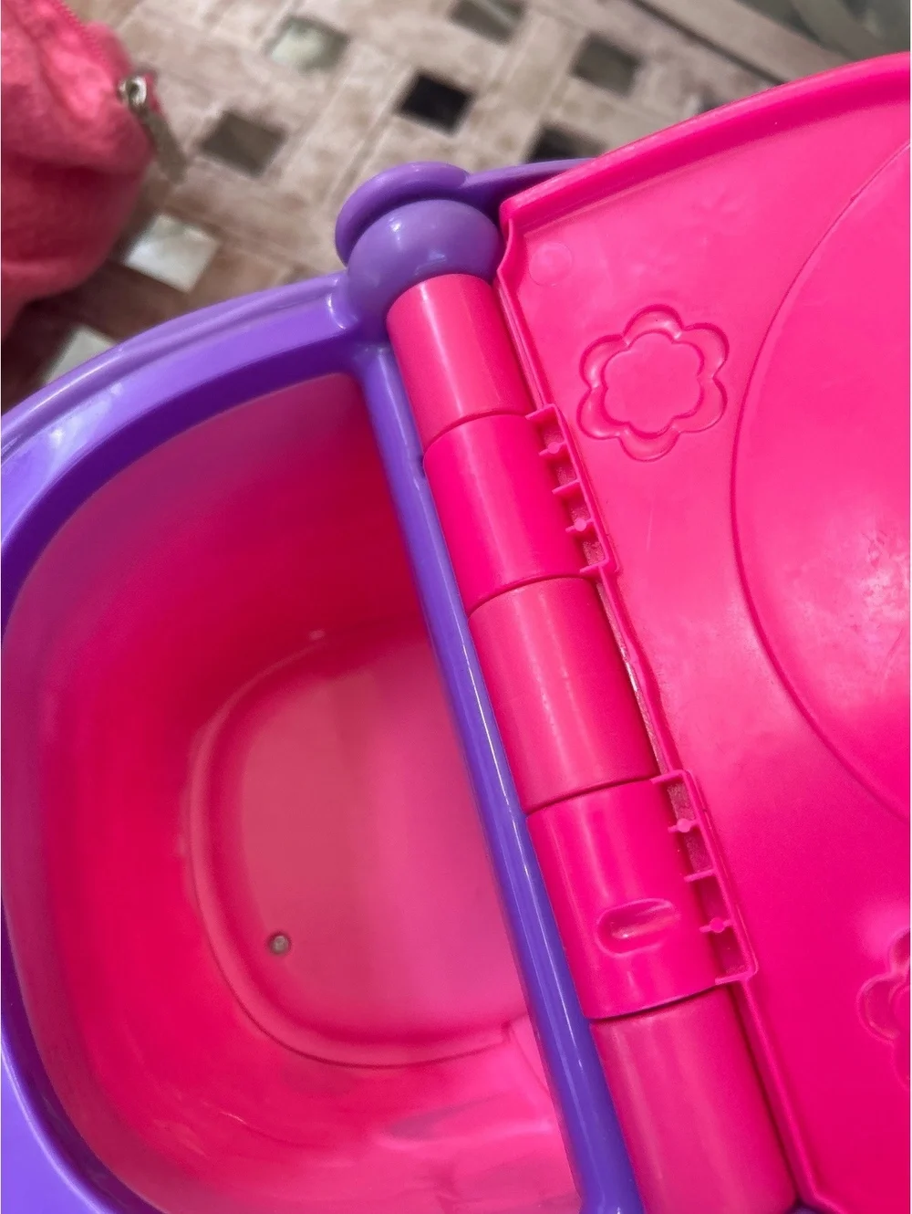 LeapFrog Interactive Pink and Purple Educational Toy Basket